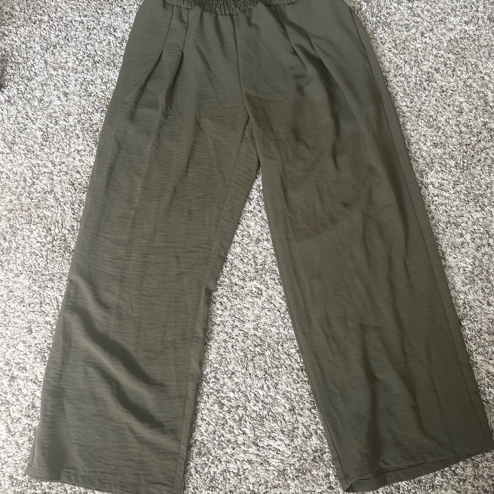 Stylish Olive Green Trousers